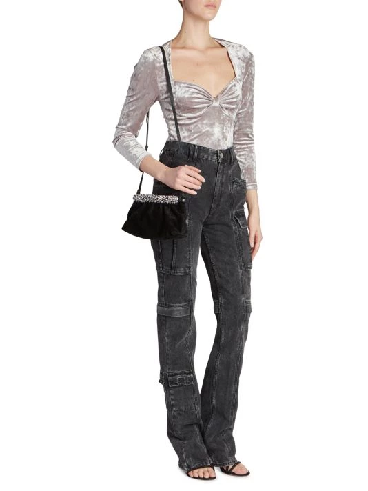 Isabel Marant Vokayo Mid-Rise Faded Straight-Leg Jeans 4 Isabel Marant Vokayo Mid-Rise Faded Straight-Leg Jeans - Image 2