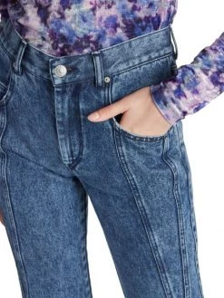 Isabel Marant Vikira Low-RIse Faded Straight Jeans 13 Isabel Marant Vikira Low-RIse Faded Straight Jeans -Outlet Isabel Marant Store unnamed file 1012