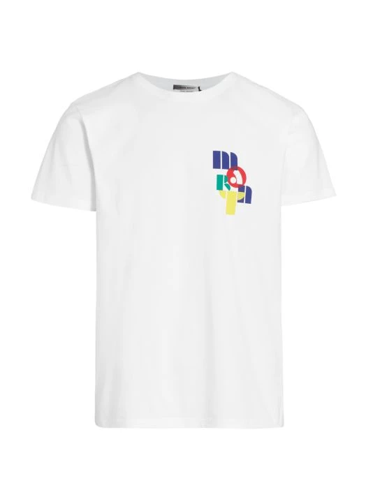 Isabel Marant Zafferh Graphic Cotton T-Shirt For Men White 6 Isabel Marant Zafferh Graphic Cotton T-Shirt For Men White - Image 4
