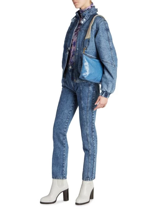 Isabel Marant Vlasta Faded Denim Jacket 4 Isabel Marant Vlasta Faded Denim Jacket - Image 2