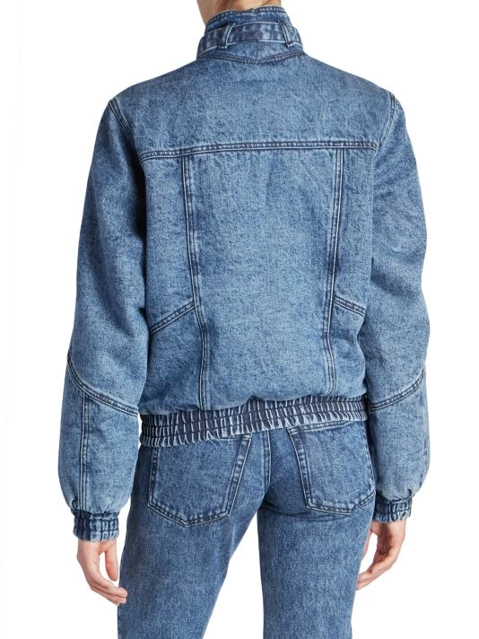 Isabel Marant Vlasta Faded Denim Jacket 7 Isabel Marant Vlasta Faded Denim Jacket - Image 5