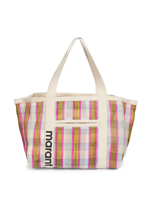 Isabel Marant Darwen Plaid Tote 3 Isabel Marant Darwen Plaid Tote