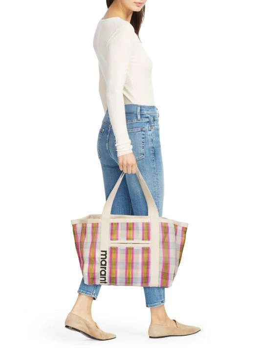 Isabel Marant Darwen Plaid Tote 4 Isabel Marant Darwen Plaid Tote - Image 2