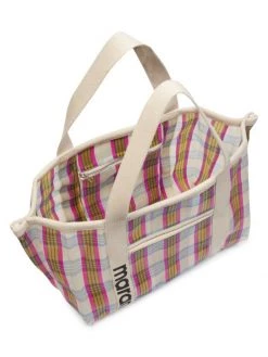 Isabel Marant Darwen Plaid Tote 8 Isabel Marant Darwen Plaid Tote -Outlet Isabel Marant Store unnamed file 1033