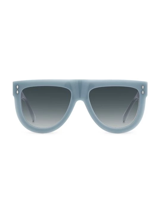 Isabel Marant 57MM Shield Sunglasses Blue 3 Isabel Marant 57MM Shield Sunglasses Blue