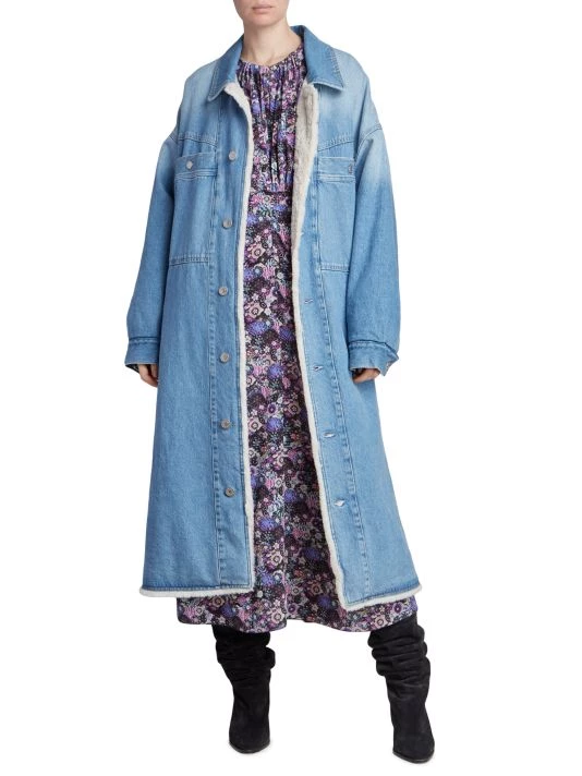 Isabel Marant Paige Denim Shirtdress 4 Isabel Marant Paige Denim Shirtdress - Image 2