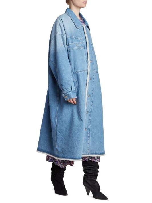 Isabel Marant Paige Denim Shirtdress 6 Isabel Marant Paige Denim Shirtdress - Image 4