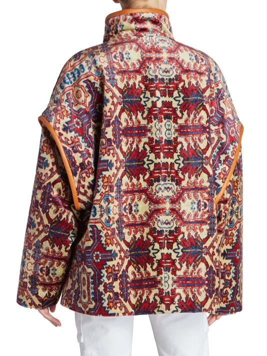 Isabel Marant Greta Leather-Trimmed Convertible Jacket 7 Isabel Marant Greta Leather-Trimmed Convertible Jacket - Image 5