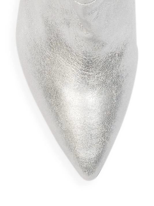 Isabel Marant Locky Metallic Leather Short Boots 6 Isabel Marant Locky Metallic Leather Short Boots - Image 4