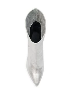 Isabel Marant Locky Metallic Leather Short Boots 12 Isabel Marant Locky Metallic Leather Short Boots -Outlet Isabel Marant Store unnamed file 1112