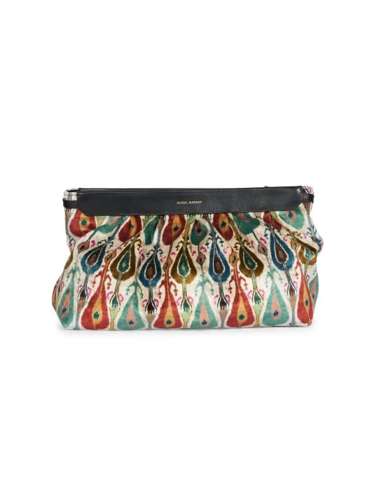 Isabel Marant Luz Printed Zip Pouch 3 Isabel Marant Luz Printed Zip Pouch