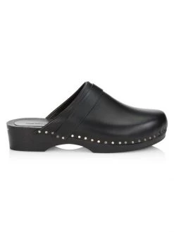 Isabel Marant Thalie Studded Leather Clogs