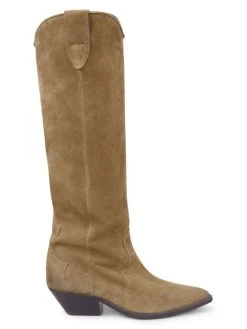 Isabel Marant Denvee Suede Tall Western Boot Taupe 17 Isabel Marant Denvee Suede Tall Western Boot Taupe -Outlet Isabel Marant Store unnamed file 1203