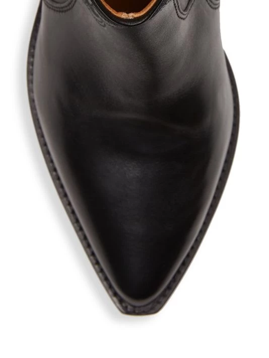 Isabel Marant Dewina Western Leather Ankle Boots 6 Isabel Marant Dewina Western Leather Ankle Boots - Image 4