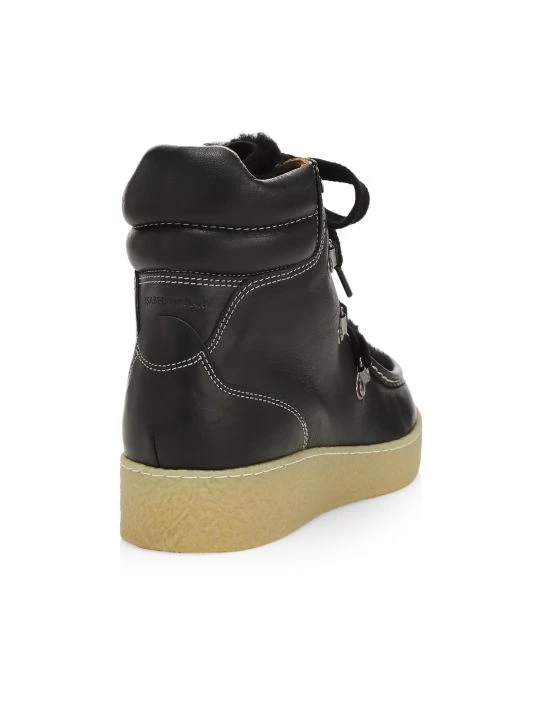 Isabel Marant Alpica Leather Hiking Boots Cognac 5 Isabel Marant Alpica Leather Hiking Boots Cognac - Image 3