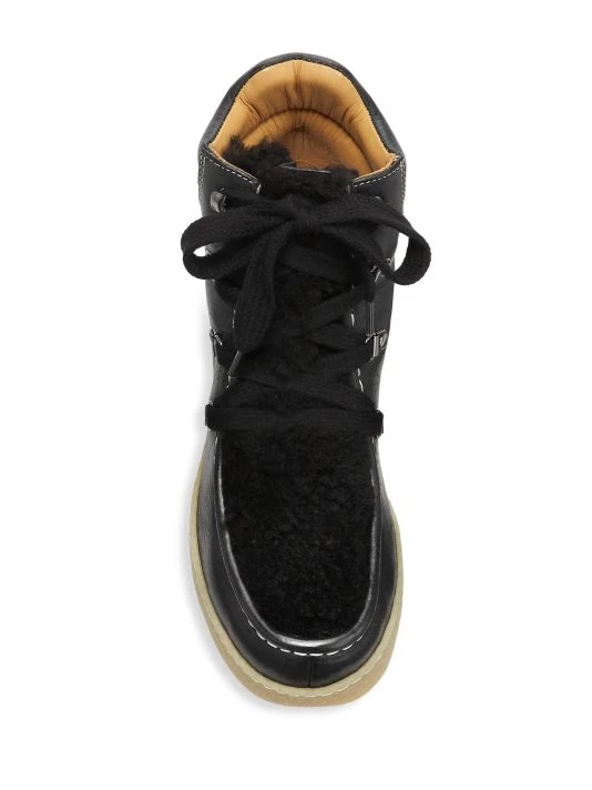 Isabel Marant Alpica Leather Hiking Boots Cognac 7 Isabel Marant Alpica Leather Hiking Boots Cognac - Image 5