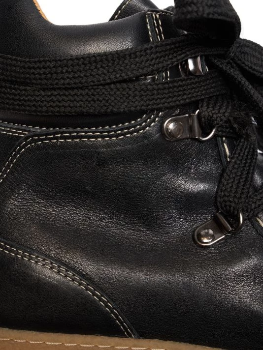 Isabel Marant Alpica Leather Hiking Boots Cognac 8 Isabel Marant Alpica Leather Hiking Boots Cognac - Image 6