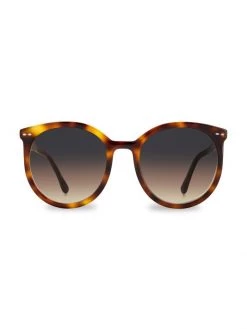 Isabel Marant 55MM Round Sunglasses Black