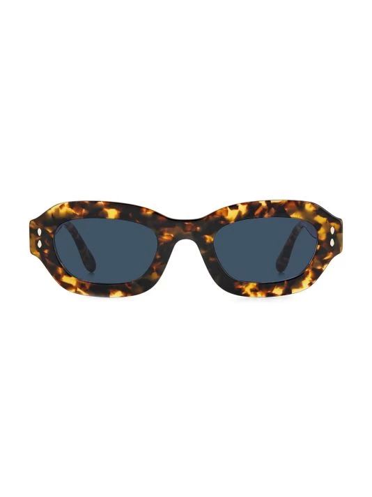 Isabel Marant 49MM Rectangle Sunglasses Yellow 7 Isabel Marant 49MM Rectangle Sunglasses Yellow - Image 5