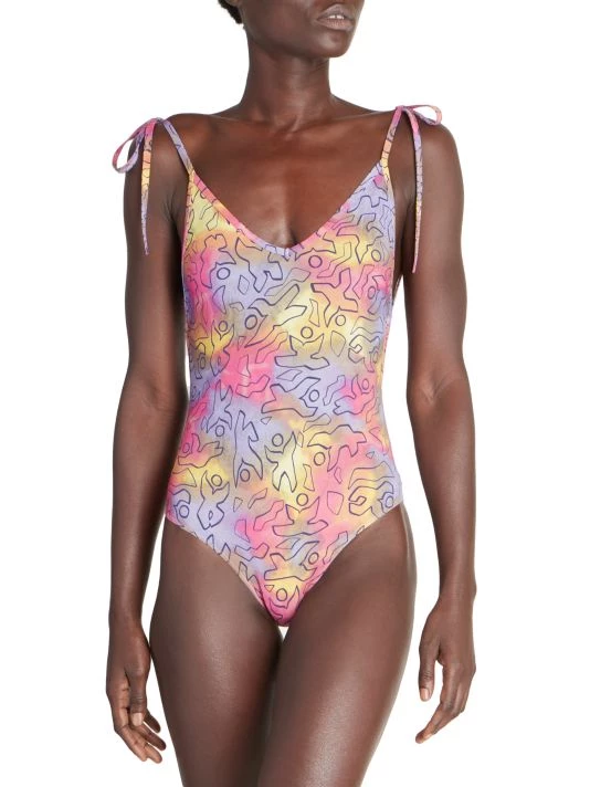 Isabel Marant Swan Tie-Dye One-Piece Swimsuit 5 Isabel Marant Swan Tie-Dye One-Piece Swimsuit - Image 3