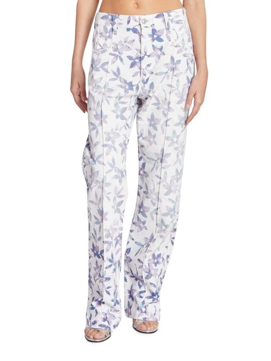Isabel Marant Nadege Floral Five-Pocket Pants 5 Isabel Marant Nadege Floral Five-Pocket Pants - Image 3