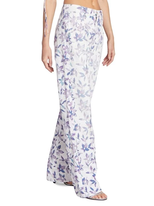 Isabel Marant Nadege Floral Five-Pocket Pants 6 Isabel Marant Nadege Floral Five-Pocket Pants - Image 4