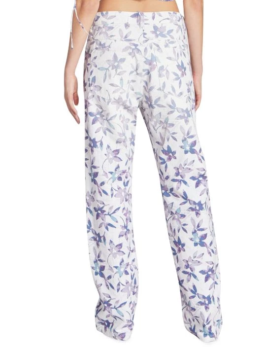 Isabel Marant Nadege Floral Five-Pocket Pants 7 Isabel Marant Nadege Floral Five-Pocket Pants - Image 5