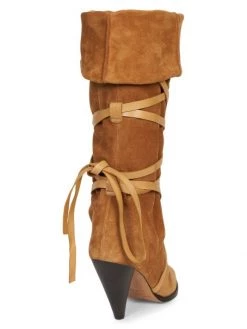 Isabel Marant Lophie Suede Point-Toe Boots -Outlet Isabel Marant Store unnamed file 1398