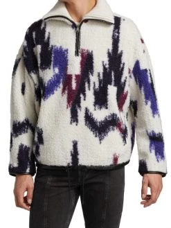 Isabel Marant Marlon Fleece Half-Zip Jacket For Men 11 Isabel Marant Marlon Fleece Half-Zip Jacket For Men -Outlet Isabel Marant Store unnamed file 1426