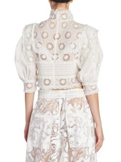 Isabel Marant Dayden Cropped Eyelet Blouse 12 Isabel Marant Dayden Cropped Eyelet Blouse -Outlet Isabel Marant Store unnamed file 1446