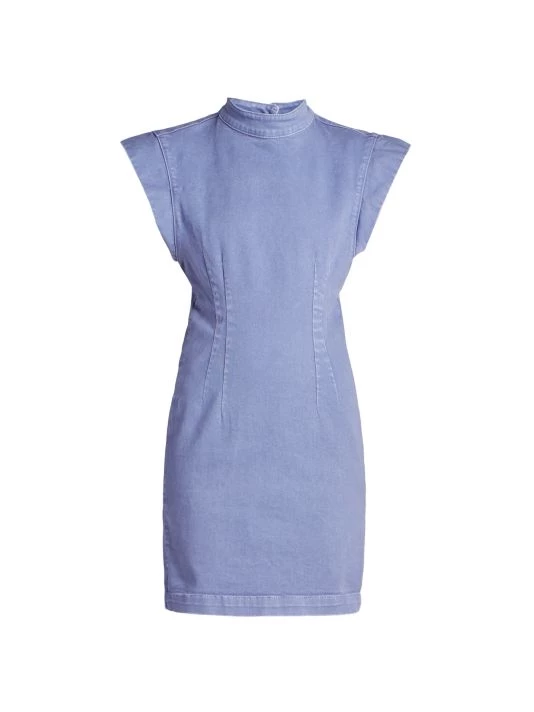 Isabel Marant Nina Cutout Denim Minidress 3 Isabel Marant Nina Cutout Denim Minidress