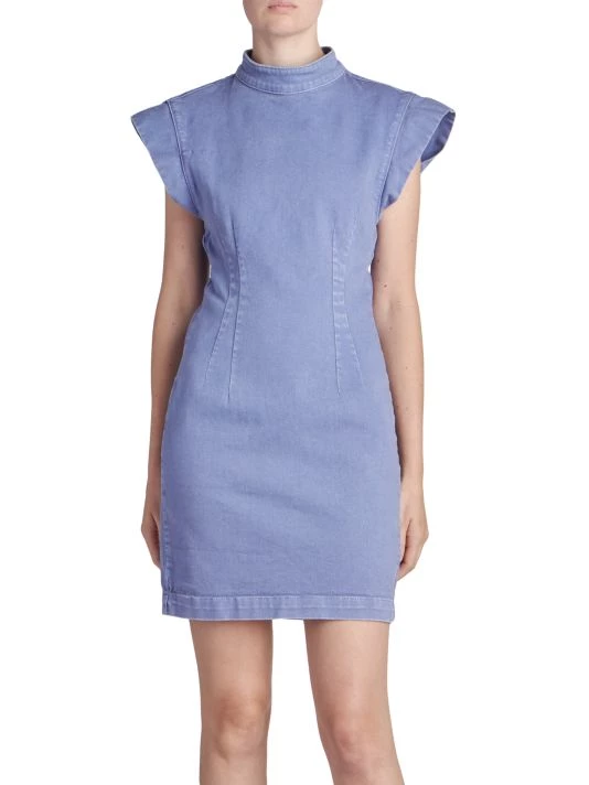 Isabel Marant Nina Cutout Denim Minidress 4 Isabel Marant Nina Cutout Denim Minidress - Image 2