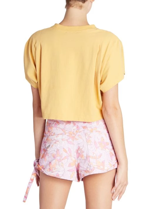 Isabel Marant Zinalia Cropped T-Shirt 7 Isabel Marant Zinalia Cropped T-Shirt - Image 5