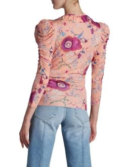 Isabel Marant Jen Ruched Organic Cotton Top -Outlet Isabel Marant Store unnamed file 1469