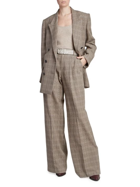 Isabel Marant Nevim Checked Double-Breasted Blazer 4 Isabel Marant Nevim Checked Double-Breasted Blazer - Image 2