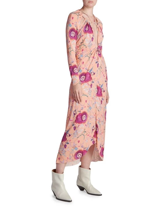 Isabel Marant Jadessi Cutout Jersey Midi Dress 4 Isabel Marant Jadessi Cutout Jersey Midi Dress - Image 2