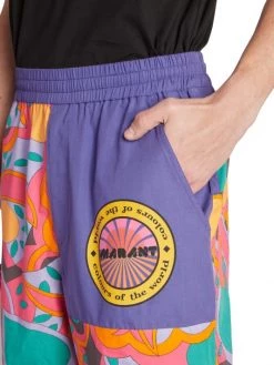 Isabel Marant Laverneo Graphic-Print Shorts For Men -Outlet Isabel Marant Store unnamed file 1522