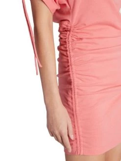 Isabel Marant Zarko Ruched Cotton Minidress -Outlet Isabel Marant Store unnamed file 1536