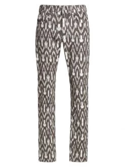 Isabel Marant Jasperi Printed Five-Pocket Jeans For Men