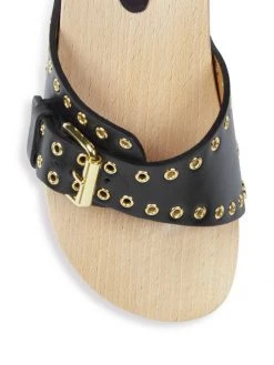 Isabel Marant Jaso Leather Slide Sandals Natural -Outlet Isabel Marant Store unnamed file 1581