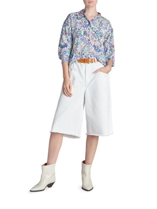 Isabel Marant Cadezi Printed Button-Up Shirt 4 Isabel Marant Cadezi Printed Button-Up Shirt - Image 2