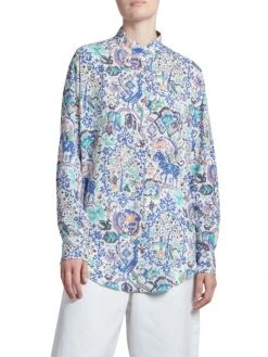 Isabel Marant Cadezi Printed Button-Up Shirt 10 Isabel Marant Cadezi Printed Button-Up Shirt -Outlet Isabel Marant Store unnamed file 1620