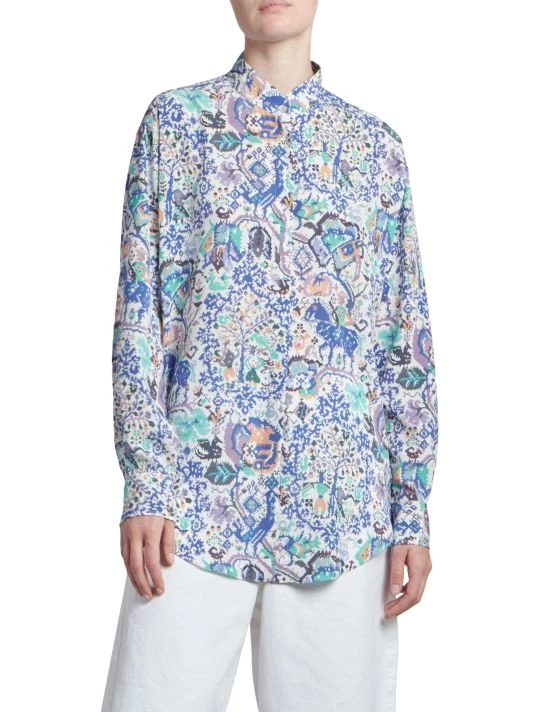 Isabel Marant Cadezi Printed Button-Up Shirt 5 Isabel Marant Cadezi Printed Button-Up Shirt - Image 3