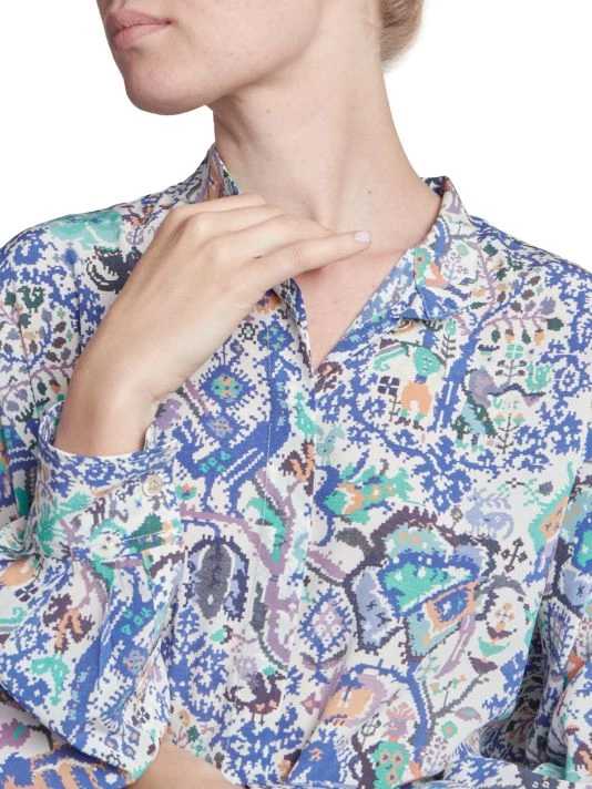 Isabel Marant Cadezi Printed Button-Up Shirt 8 Isabel Marant Cadezi Printed Button-Up Shirt - Image 6