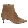 Isabel Marant Derst Suede Ankle Boots Taupe