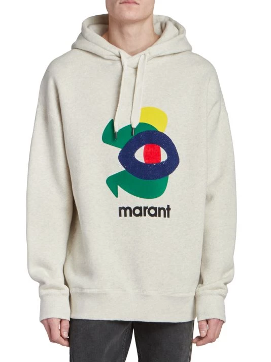 Isabel Marant Wilanz Logo Hoodie For Men 5 Isabel Marant Wilanz Logo Hoodie For Men - Image 3