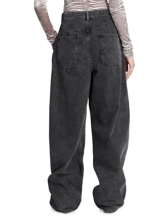 Isabel Marant Vetea High-Rise Acid-Wash Wide-Leg Jeans 7 Isabel Marant Vetea High-Rise Acid-Wash Wide-Leg Jeans - Image 5