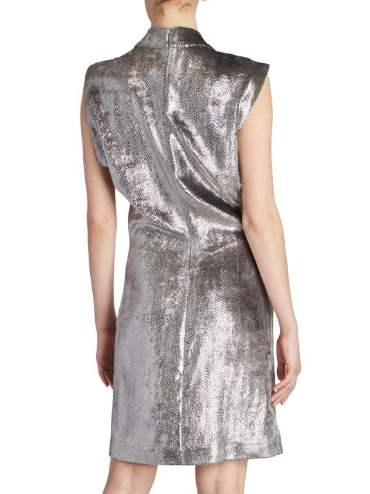Isabel Marant Rosemaya Ruched Faux-Snakeskin Minidress 7 Isabel Marant Rosemaya Ruched Faux-Snakeskin Minidress - Image 5
