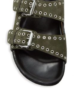 Isabel Marant Lenny Suede Buckle Slides 11 Isabel Marant Lenny Suede Buckle Slides -Outlet Isabel Marant Store unnamed file 210