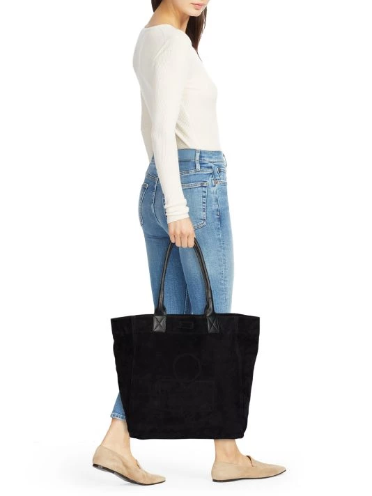 Isabel Marant Yenky Suede Tote Black 4 Isabel Marant Yenky Suede Tote Black - Image 2
